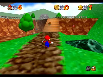 Super Mario 64 (Japan) (Rev 3) (Shindou Edition) screen shot game playing